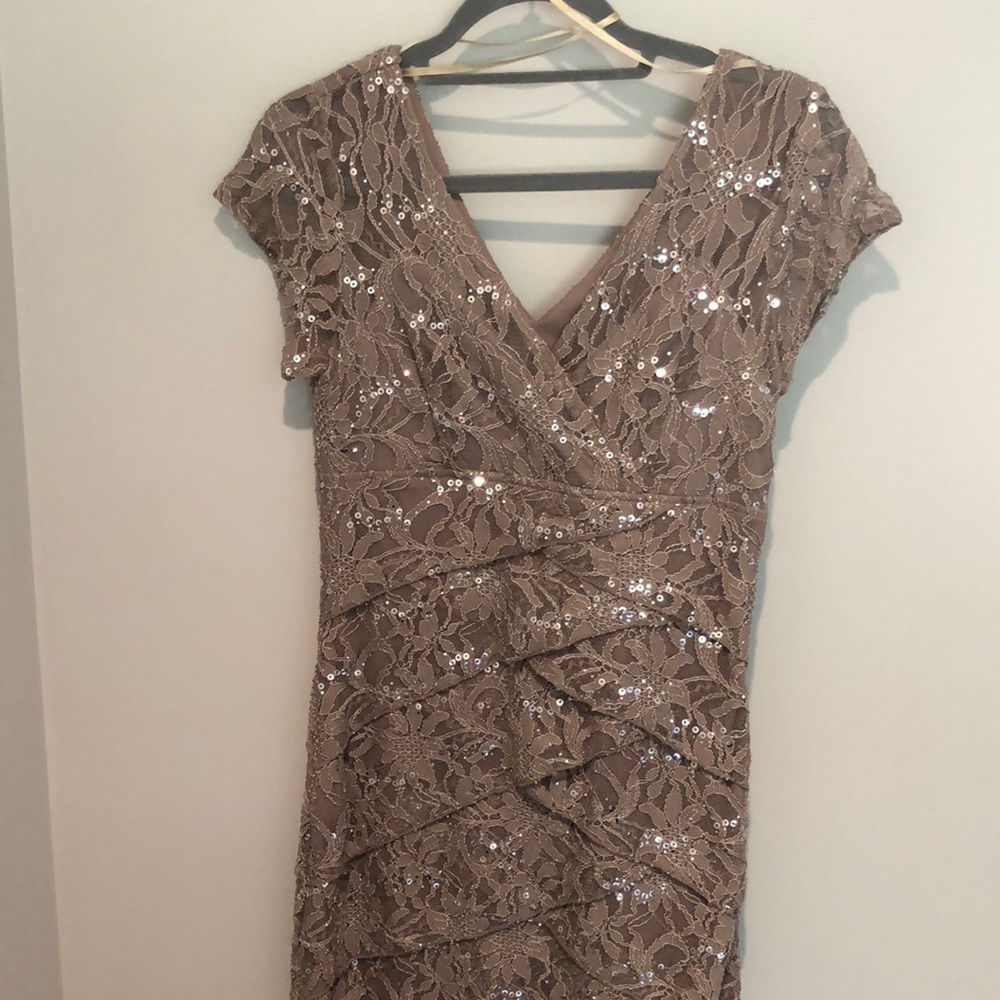 END OF YEAR SALE! | Scarlett Muted brown Dress